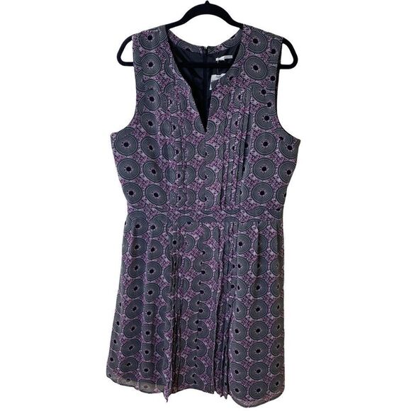 Halogen Fit and Flare Sleeveless Dress - Picture 1 of 10